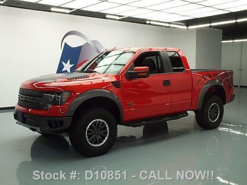 2010 ford f-150 svt raptor supercab 4x4 sunroof nav 16k texas direct auto