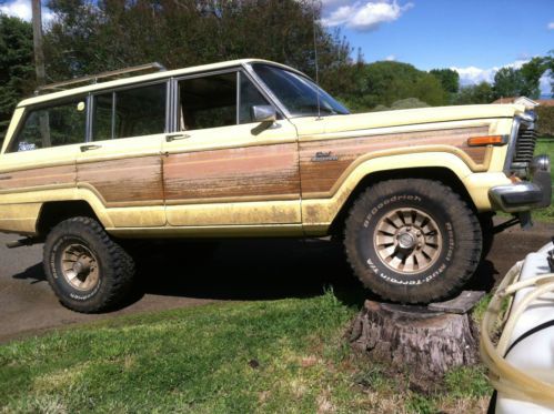 1985 jeep grand wagoneer base sport utility 4-door 5.9l