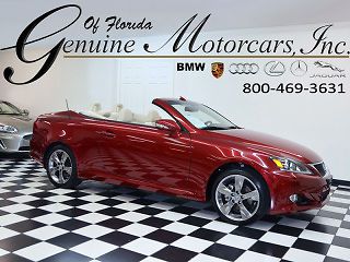 2011 lexus is 250 convert rare 6 spd tech pkg navi 1 ownr  only 12k mi fact demo