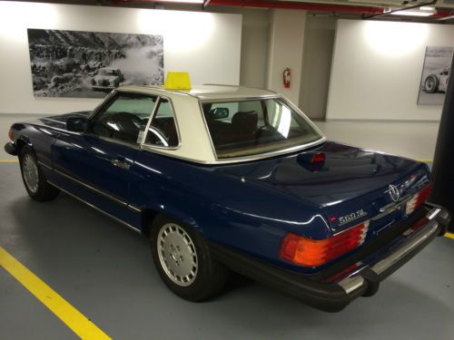 1986 mercedes-benz 560sl 107 series