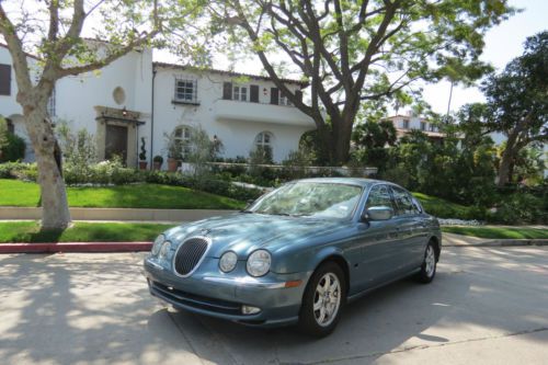 2000 jaguar s-type 4.0 no reserve only 72k miles custom color  fantastic