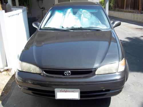 1999 Toyota Corolla CE Sedan 4-Door 1.8L CLEAN daily driver, NO reserve, image 2