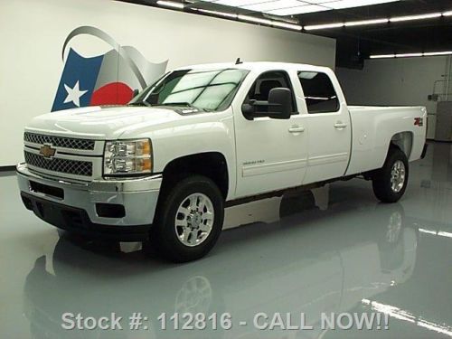 2013 chevy silverado 3500 crew z71 4x4 diesel leather  texas direct auto