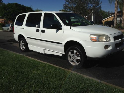 2008 CHEVY UPLANDER HANDICAP WHEELCHAIR VAN, image 11