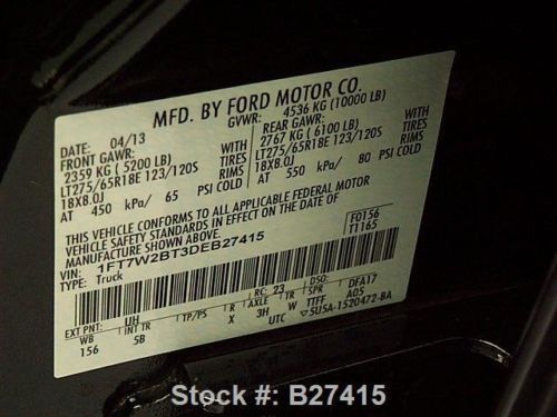 2013 FORD F-250 LARIAT CREW 4X4 DIESEL LEATHER NAV 18K TEXAS DIRECT AUTO, US $48,980.00, image 12