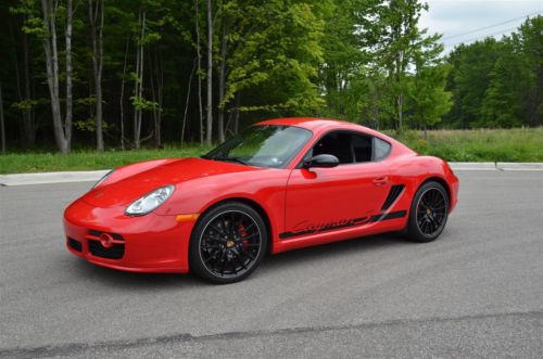 2008 porsche cayman s sport edition - one-owner, carbon sport buckets, new tires