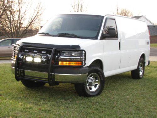 2006 chevrolet express 1500 awd, 4x4, 4 wheel drive,cargo van