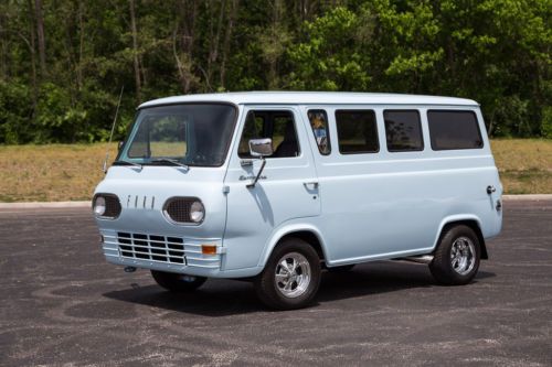 1963 ford econoline van, 302 v8, automatic transmission, custom interior