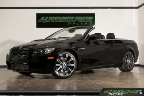 2011 bmw m3 convertible black tech pkg prem pkg conv pkg