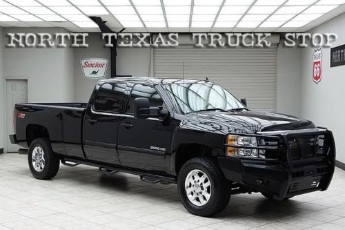 2011 chevy 3500hd diesel 4x4 srw ltz long bed navigation dvd heated leather