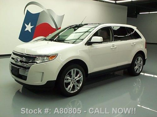 2011 ford edge ltd awd pano sunroof nav rear cam 30k mi texas direct auto