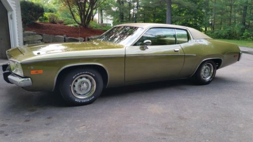 1974 plymouth satellite sebring w/32k original miles *survivor*