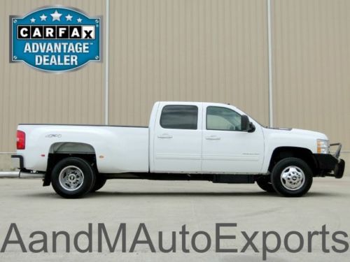 2012_3500hd_ltz_4x4_duramax diesel_drw_back up cam_carfax_1owner_tx