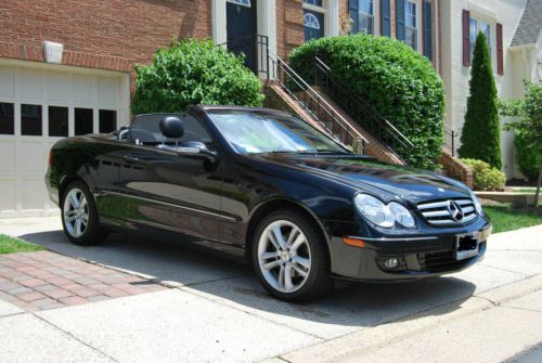 2007 mercedes-benz clk350 base convertible 2-door 3.5l