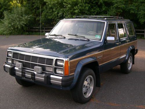 1989 jeep wagoneer limited sport utility 4-door 4.0l 4x4