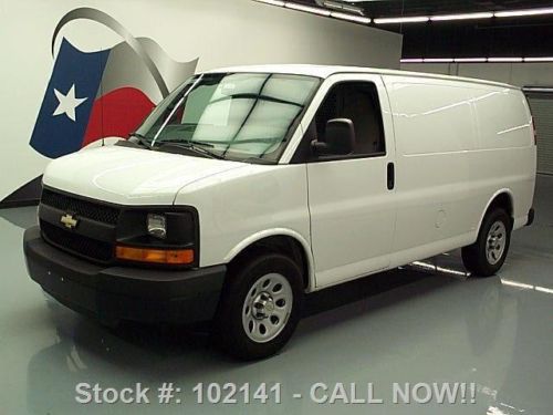 2013 chevy express 1500 cargo van v6 partition only 15k texas direct auto