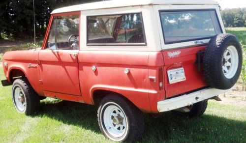 1967 ford bronco u15 289 4wd