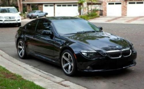 2008 bmw 650i black metallic