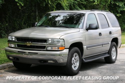 2004 chev tahoe ls 4wd moon very low mileage extra clean in/out fully inspected