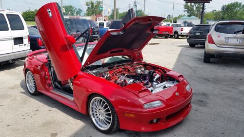 Mazda miata miata mazdaspeed 400hp garrett t3/t4 turbo system lambo doors