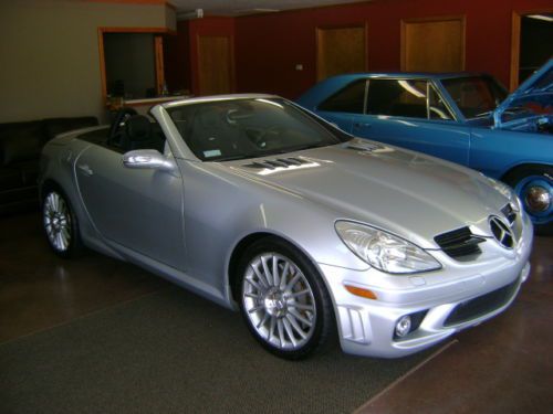 2008 mercedes-benz slk55 amg roadster only 34,553 miles one owner clean carfax