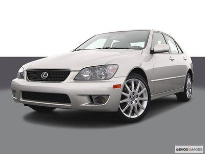 2004 lexus is300 base sedan 4-door 3.0l