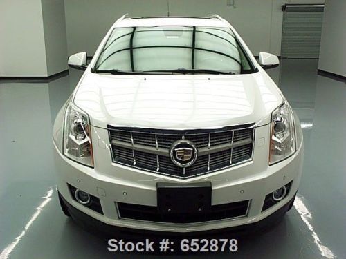 2010 cadillac srx premium pano roof nav dvd 20&#039;s 45k mi texas direct auto