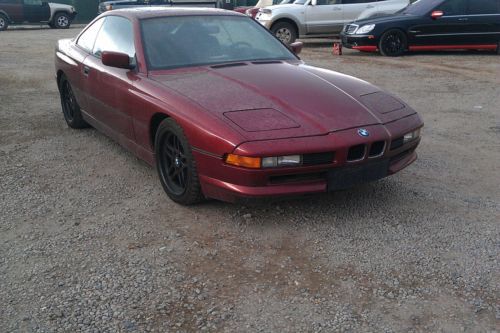 1991 bmw 850i base coupe 2-door 5.0l euro vehicle, grey market