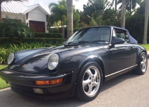 1988 porsche 911 carrera convertible 2-door 3.2l