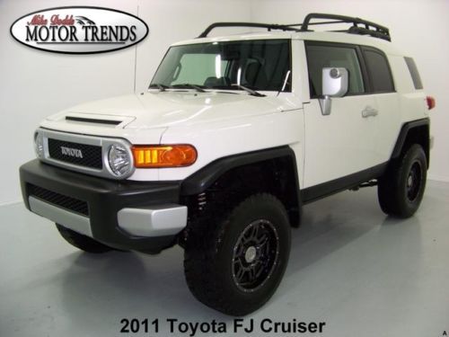 2010 toyota fj cruiser 4x4 lifted pro comp wheels rearcam roof rack media 58k