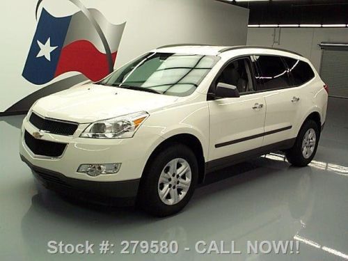 2012 chevy traverse 7-passenger third row leather 17k texas direct auto