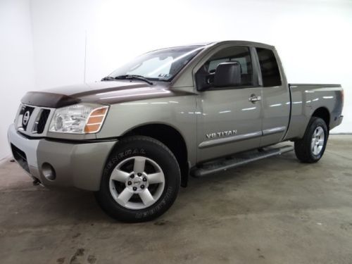 2006 nissan 4x4 5.6l v8 1-owner clean carfax 56k low miles we finance