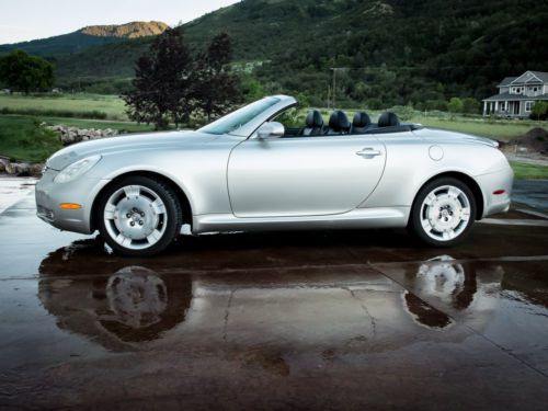 2005 lexus sc430 convertible - no reserve, loaded, clean, 65k miles, solid drive