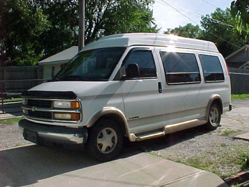 1999 chevrolet express hi top conversion van  112k mi  very nice and dependable