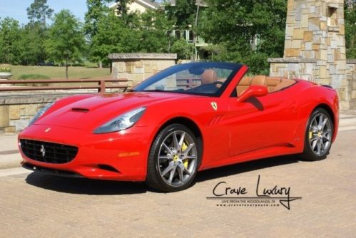 Ferrari california loaded v8 carbon fiber leather nav 37 in stock.