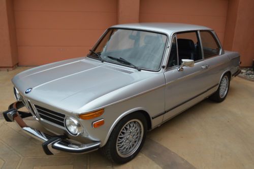 1973 bmw 2002tii - super nice condition, round tail light, small bumpers 2002ti.