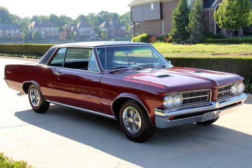 64 gto phs documented restored 4 speed tri-power 389