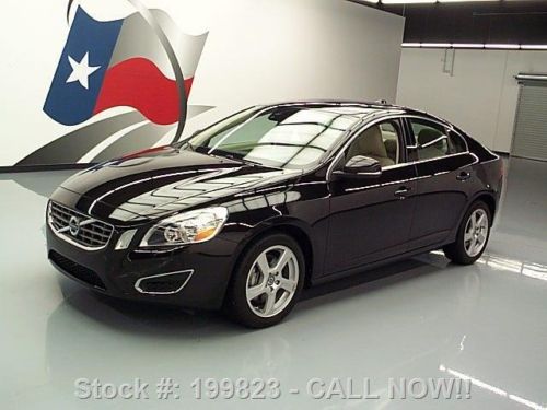 2013 volvo s60 t5 premier sunroof heated leather 17k mi texas direct auto