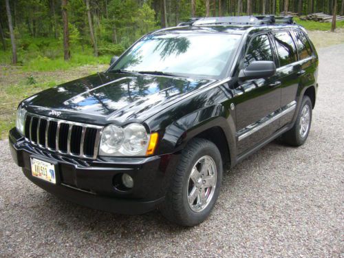 07 jeep grand cherokee limited sport utility 4-door 3.0l turbo diesel no reserve