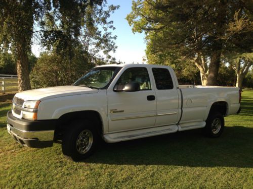 2003 chevrolet 2500 diesel pickup