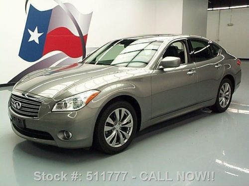 2013 infiniti m37 prem sunroof nav rear cam 1-owner 37k texas direct auto