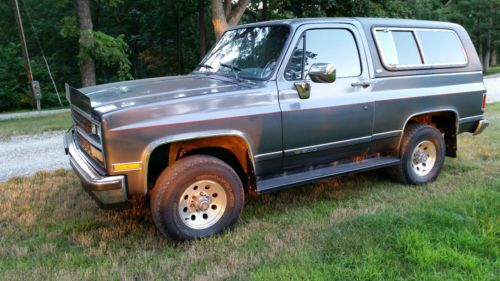 1989 chevrolet blazer silverado sport utility 2-door 5.7l