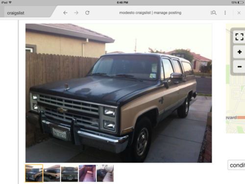 1987 chevy suburban