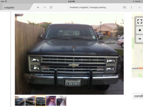 1987 chevy suburban, US $2,200.00, image 3