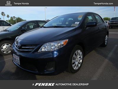 Toyota corolla 4dr sdn auto le low miles sedan automatic gasoline 1.8l dohc sfi