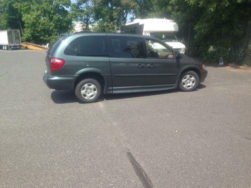 VAN  WHEELCHAIR HANDICAP DODGE GRAND CARAVAN 2003 SIDE ENTRY BRAUN POWER RAMP, US $9,999.00, image 5