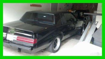 1986 buick regal grand national t-type turbo 3.8l v6 12v coupe