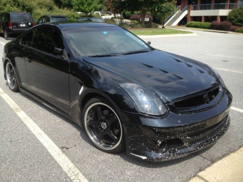 Great running g35 - black on black