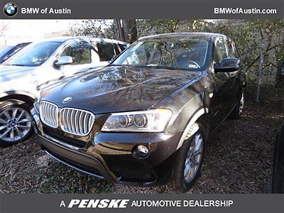 Bmw x3 xdrive35i-bmw courtesy car currently in-service 4 dr automatic gasoline 3