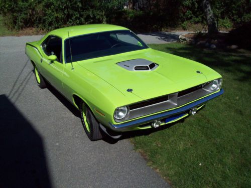 1970 hemi cuda 4 speed